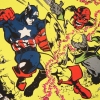 Captain america grey gloves
