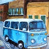 "VW Van in New Orleans"