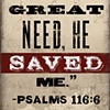 "He Saved Me"