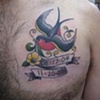 traditional swallow with banners
