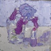 Iris_Green Underpainting