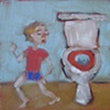 Illustration from 'There's a Shark in the Toilet'