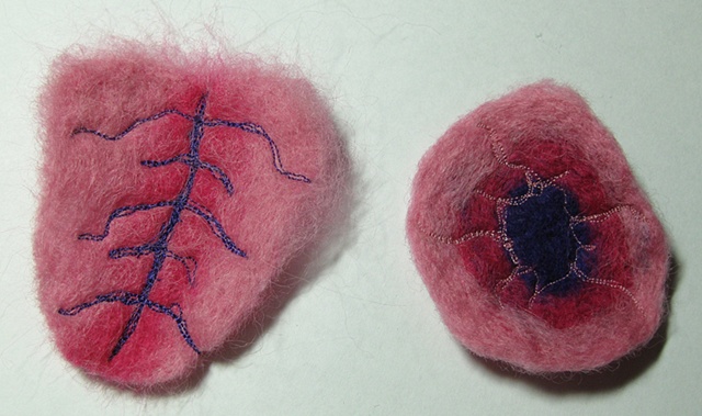 Felting  Methods - 
(Needle and Wet Felting)