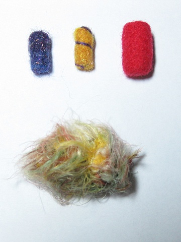 Felted Beads -