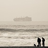 Couple and Dog