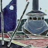 "Toy boat, toy boat, toy boat"