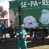 SE-PA-RE "O Lixo que n&atilde;o &eacute; Lixo" (SE-PA-RATE "The Trash that is not Trash")  a public program in Curitiba where people can trade kilos of garbage for kilos of food