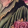 reaper roses 
Chris Collinsworth Tattoo Denver CO