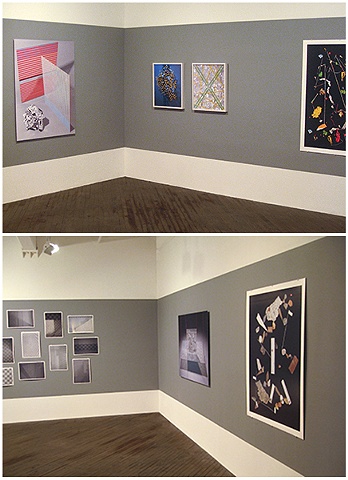 Installation of solo show at Vox Populi, Philadelphia, PA