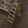 Construction of the 'levitating stadium' installation at the University of Pennsylvania