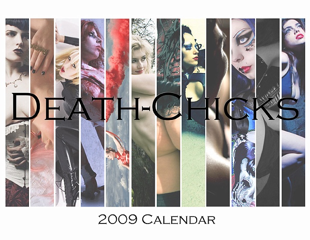 Death Chicks Calendar 2009