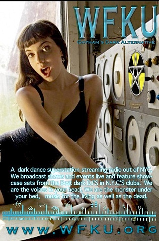 WFKU Gothic Industrial Radio Flyer