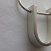 Sterling Silver 'U' Pendant