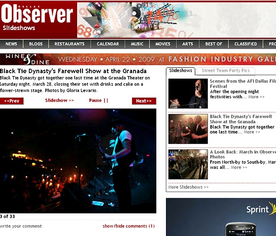 Dallas Observer - Black Tie Dynasty