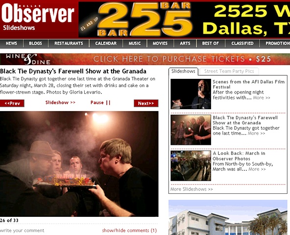 Dallas Observer - Black Tie Dynasty