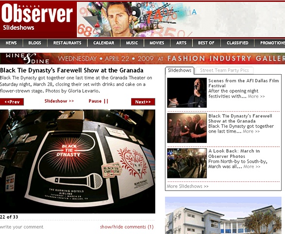 Dallas Observer - Black Tie Dynasty