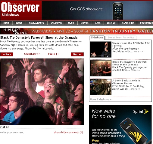 Dallas Observer - Black Tie Dynasty