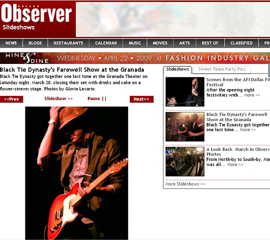 Dallas Observer - Black Tie Dynasty