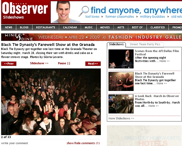 Dallas Observer - Blak Tie Dynasty