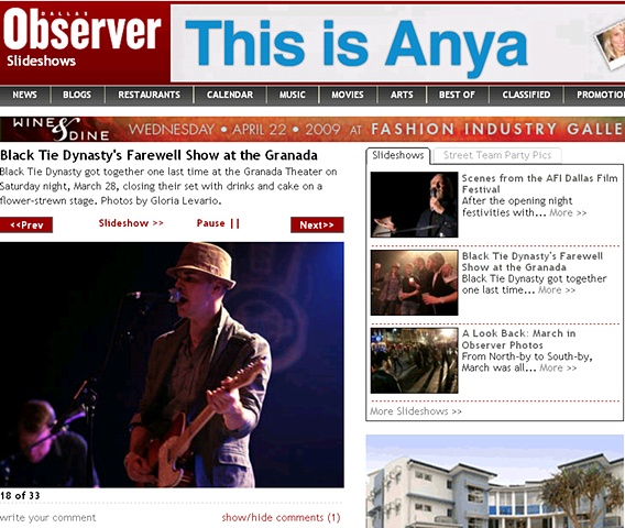 Dallas Observer - Black Tie Dynasty