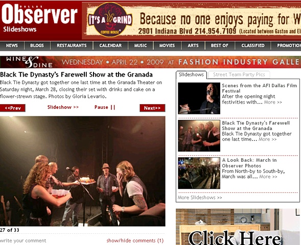 Dallas Observer - Black Tie Dynasty
