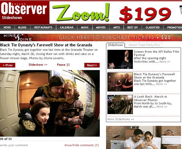 Dallas Observer - Black Tie Dynasty
