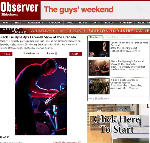 Dallas Observer - Black Tie Dynasty