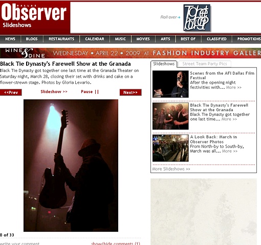 Dallas Observer - Black Tie Dynasty