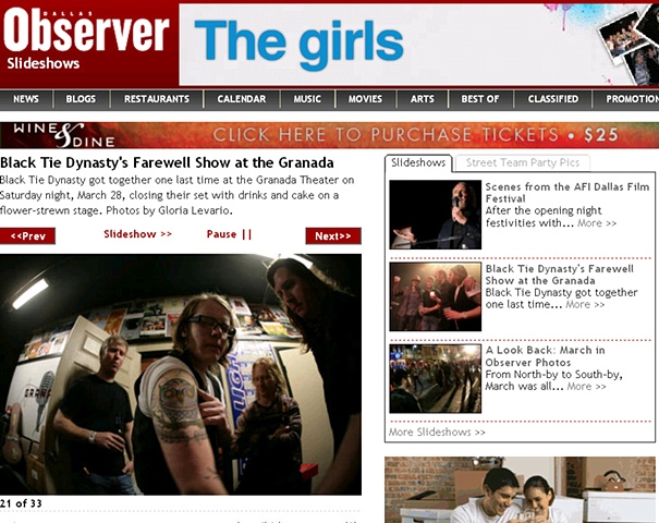 Dallas Observer - Black Tie Dynasty