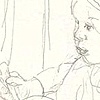 Little Girl Eating Lunch, December 2009