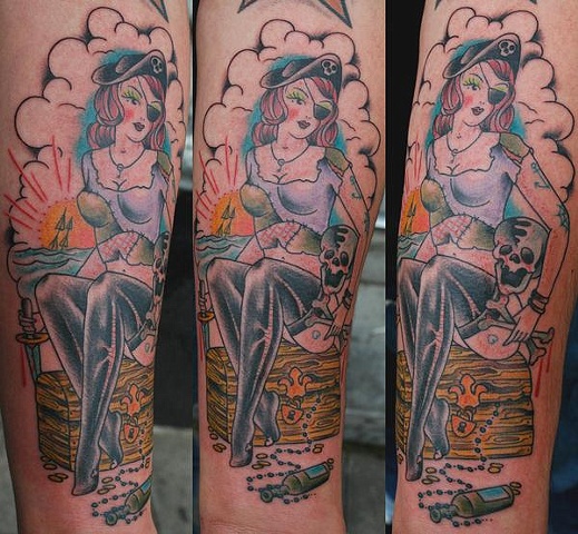 Pirate Lady by Imme Bohme