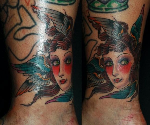 Winged Lady by Imme Bohme