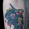 Bird in Girl's Hair by Imme Bohme