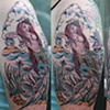 Mermaid & Shark by Imme Bohme