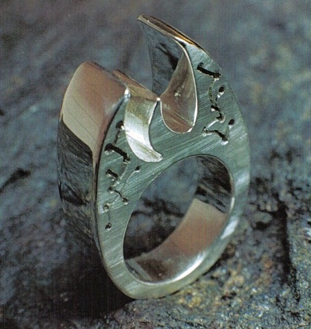 Silver Box Ring