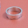 Silver Bark Textured Ring 6mm