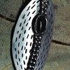 Silver Leaf Pendant with Onyx Stone Feature