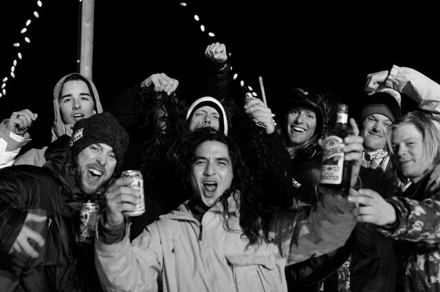 
The Hockey Game
This was in Golden. The night after "Wrangle the shoot" comp
