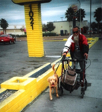 A man's best friend.