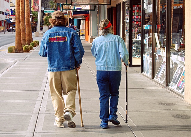 A walk down Fremont St.