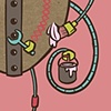Cover for D.I.Y issue- Broken Pencil 