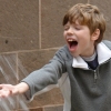 PLAYING WITH THE FOUNTAIN