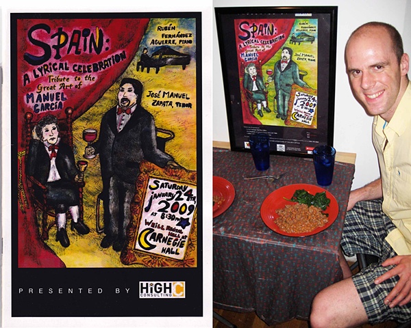 Program/Poster - "Spain: A Lyrical Celebration"