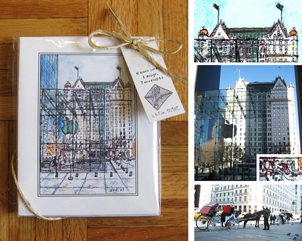 "Palaces Old and New" Stationery Cards