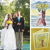 Jen & Jay boots art and thank you note