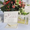 Ellen & Steve invitation and menu