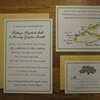 Kathy & Ramsey wedding invitation