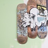 The (S) Files 2011 are the influence of early New York street art movements, text and urban styles, and the creation of art works from urban debris. 