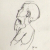 after Brancusi-page from sketchbook