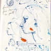 heads in fine paint- page from sketchbook
